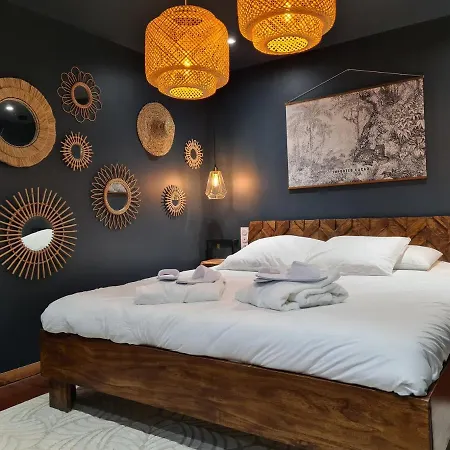Sweety Loft Romantique Avec Jacuzzi Romantiskt hotell Friville-Escarbotin