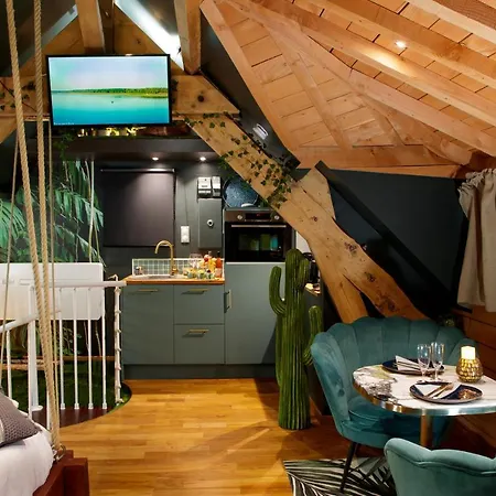 Sweety Loft Romantique Avec Jacuzzi Love hôtel *