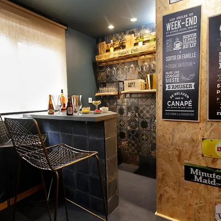 מלון אהבה Sweety Loft Romantique Avec Jacuzzi Friville-Escarbotin