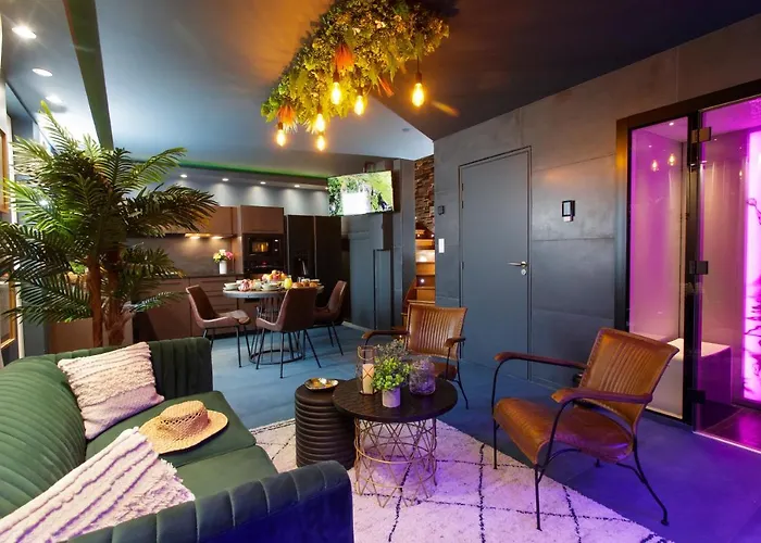 Hotel miłości Sweety Loft Romantique Avec Jacuzzi Friville-Escarbotin