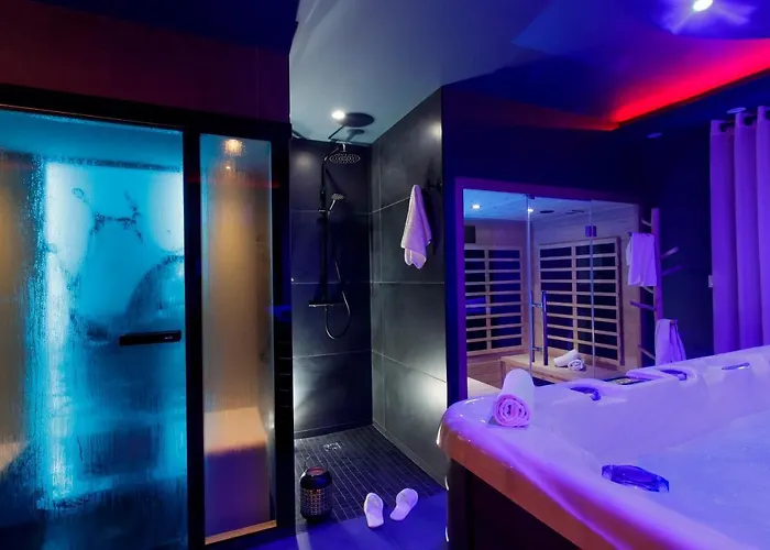 Hotel miłości Sweety Loft Romantique Avec Jacuzzi Friville-Escarbotin