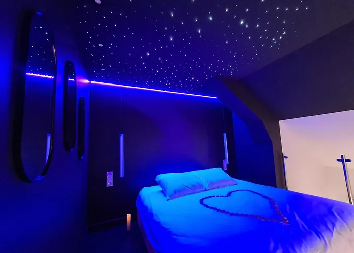 Sweety Loft Romantique Avec Jacuzzi Hotel miłości *